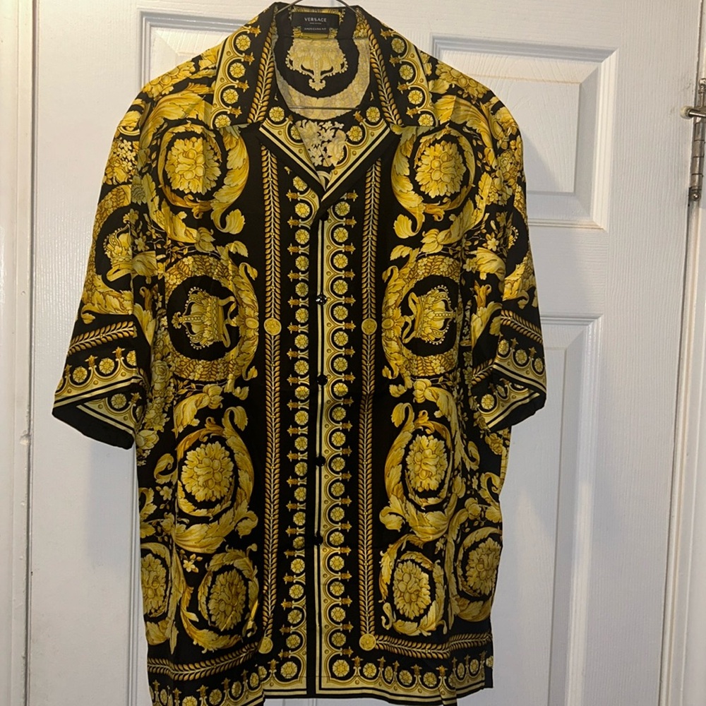 VERSACE BAROCCO SILK SHIRT